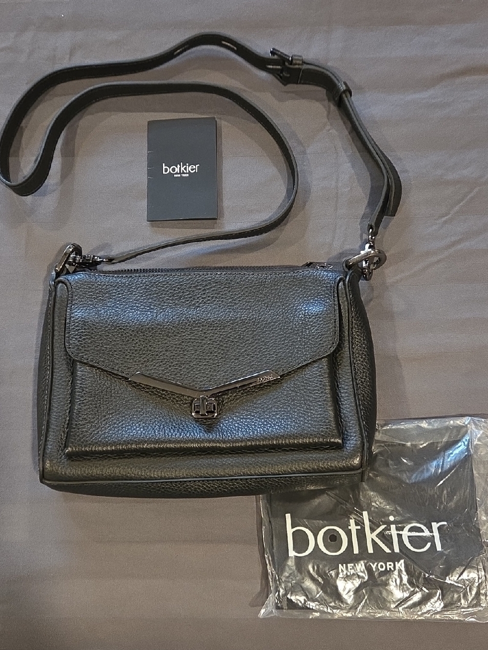 Botkier Black Valentina Crossbody Bag